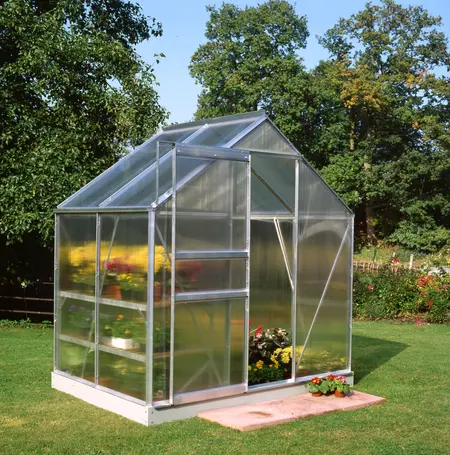 Halls Popular 6x4 - Aluminium - 4mm Polycarbonate